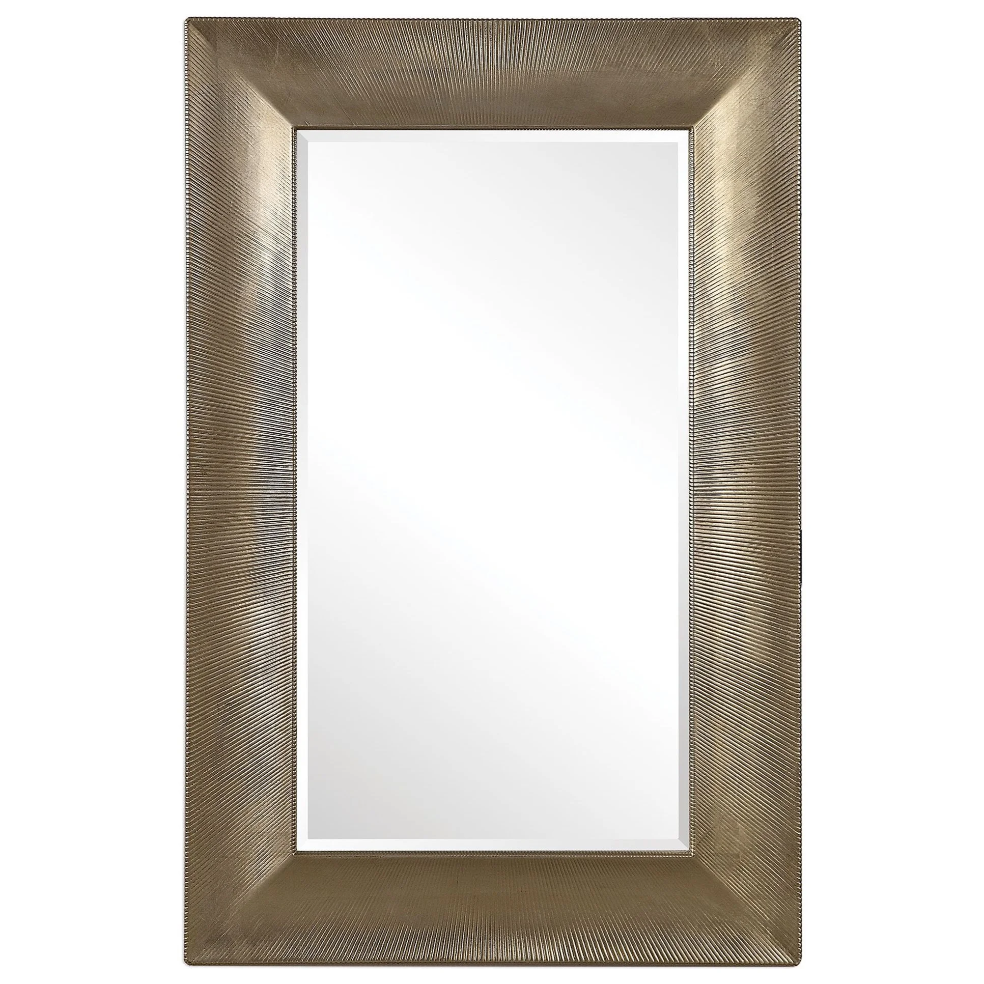 Uttermost Mirrors 09425 Valenton Large Champagne Mirror | Dunk & Bright Furniture | Mirrors - Wall